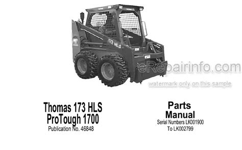 thomas hls 175 repair manual